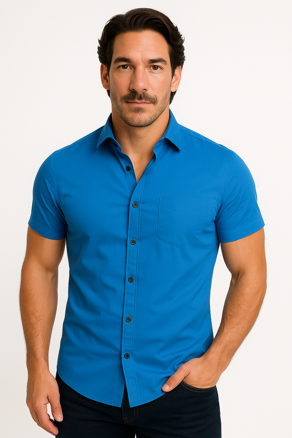 Solorfit | Men Athletic Flex Fit Shirt