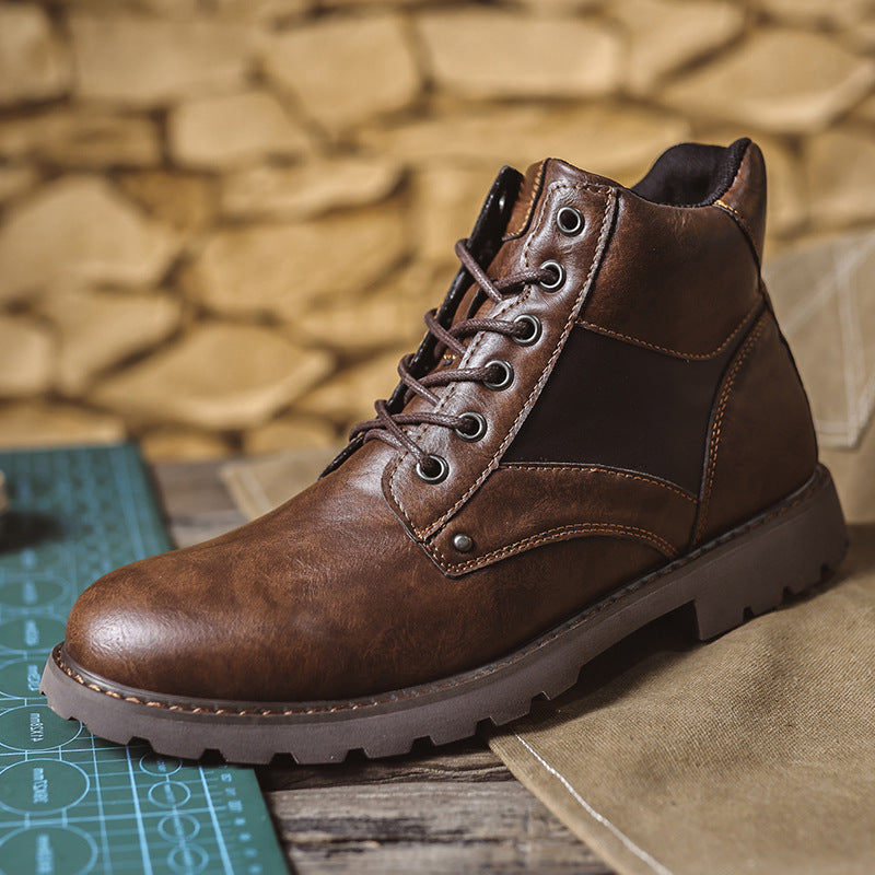 Men's Genuine Boots - Durable Casual & Workwear Style