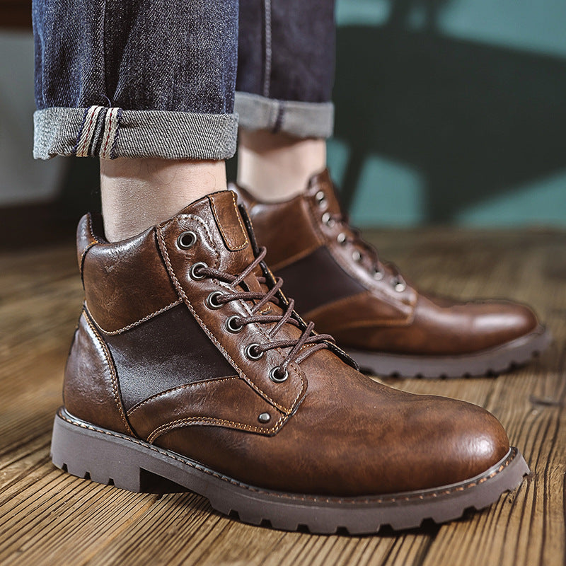 Men's Genuine Boots - Durable Casual & Workwear Style