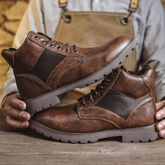 Men's Genuine Boots - Durable Casual & Workwear Style