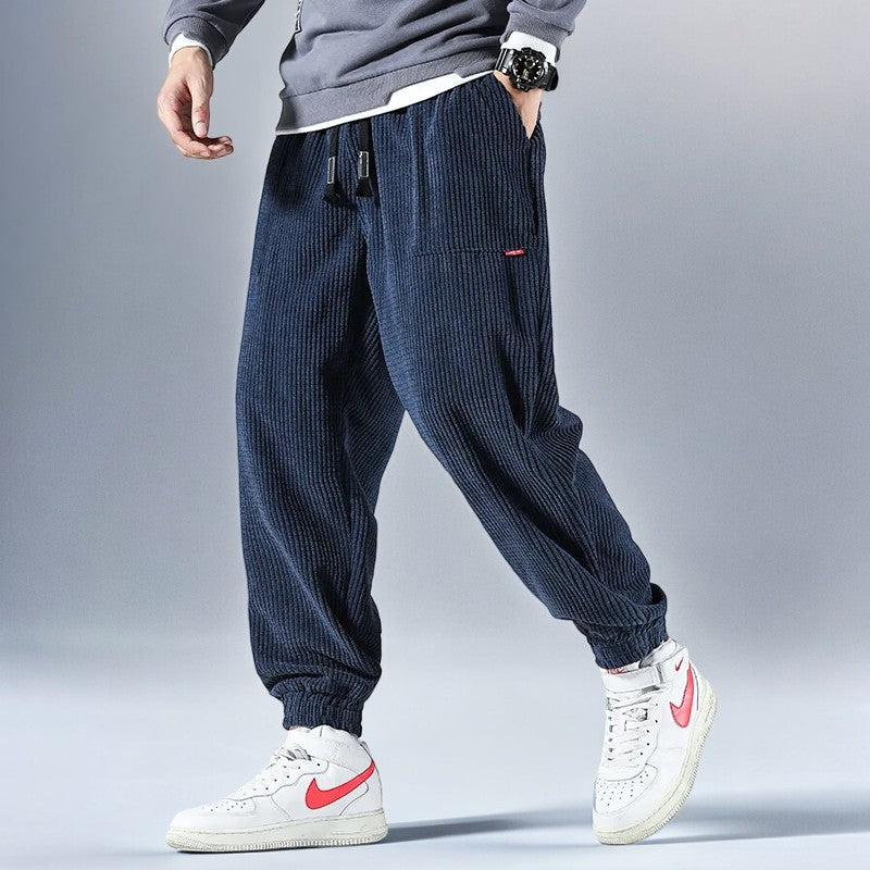 Oslo Men's Corduroy Japanese Sweatpants - Everyday, Comfortable & Stylish