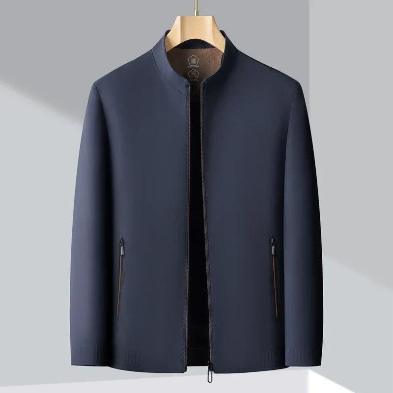 Ryden Men's Minimal Bomber Jacket - Lightweight Contemporary Outerwear