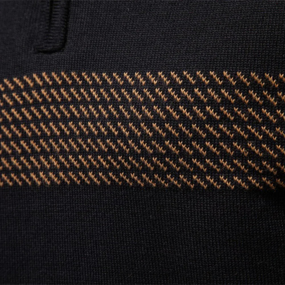 Durham Heritage Stripe Men Half Zip Edition