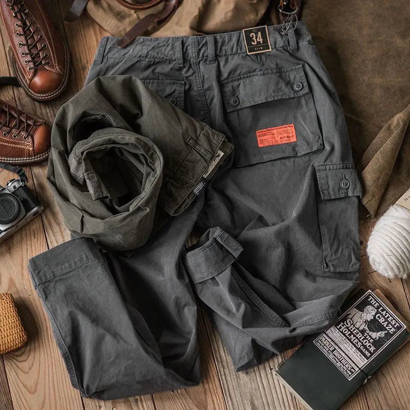 Airflow Cargo Pants for Men - Lightweight Comfort & Functional Edition