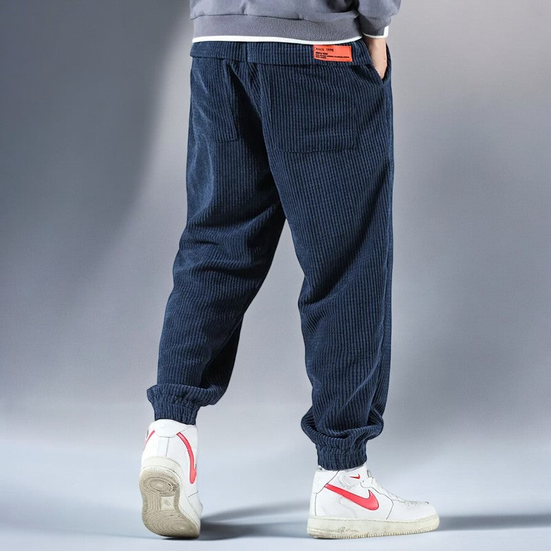 Oslo Men's Corduroy Japanese Sweatpants - Everyday, Comfortable & Stylish