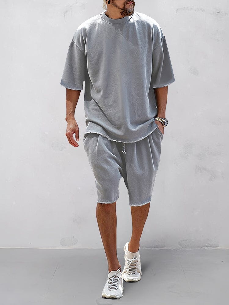 Everyday Loose Fit Solid Sports Sets