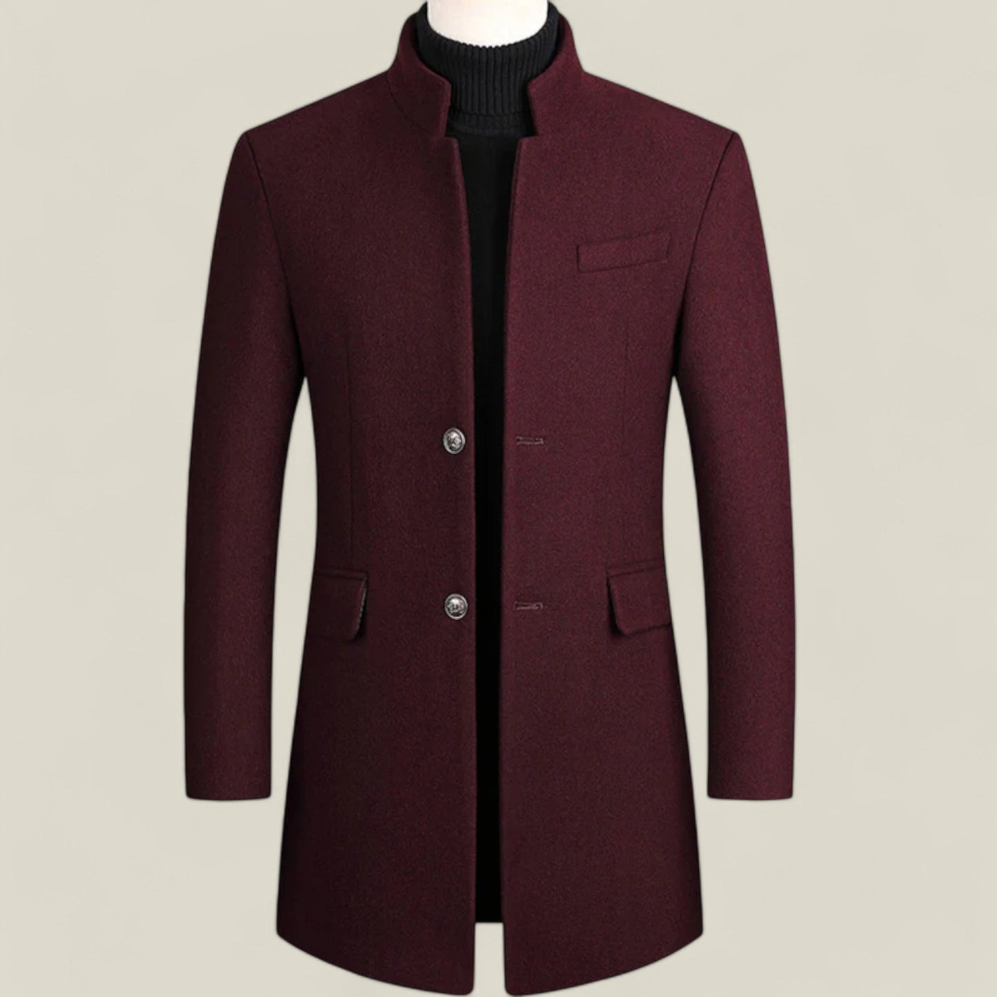 Cray | Long Stylish Coat - Heritage Overcoat for Formal and Casual Elegance