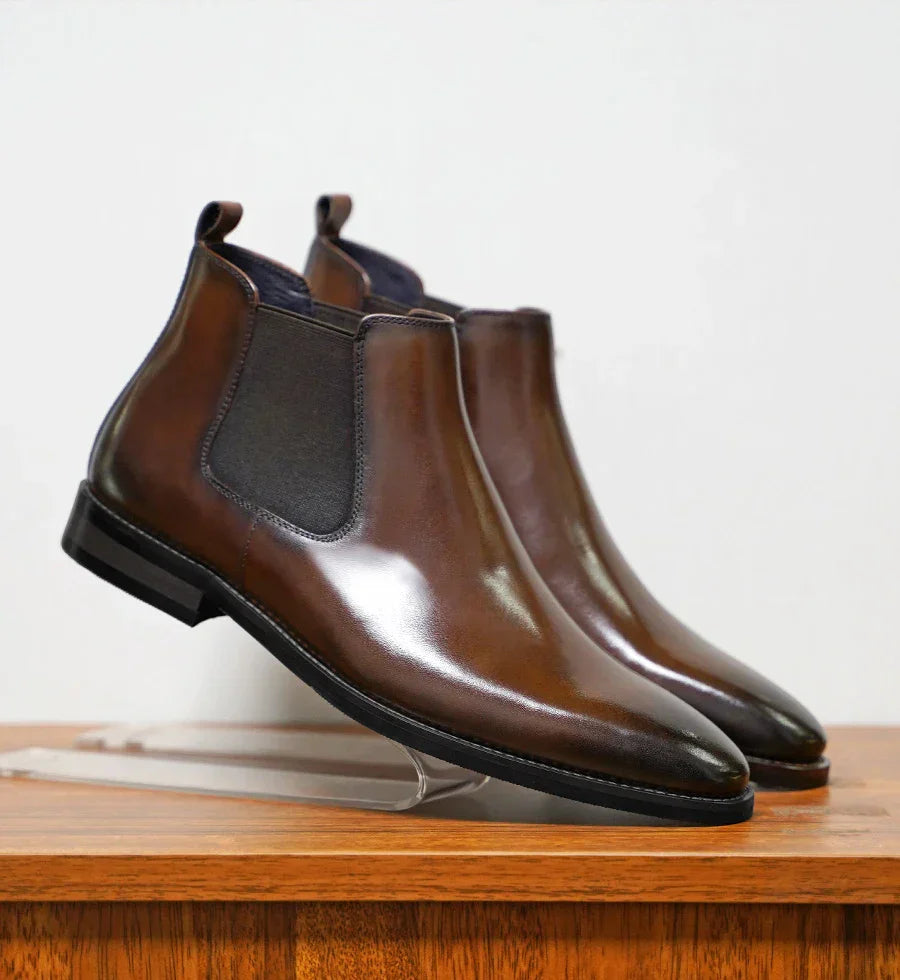 Leandro Bassano Genuine Genuine Chelsea Boots