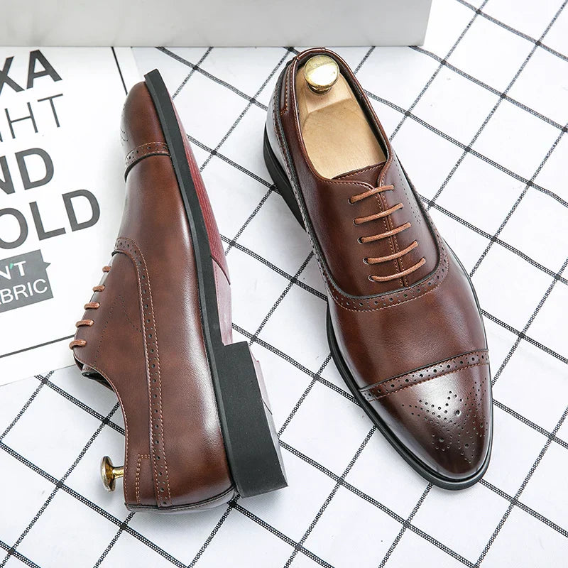 Oxford Royal Brogue Shoes Wedding Edition