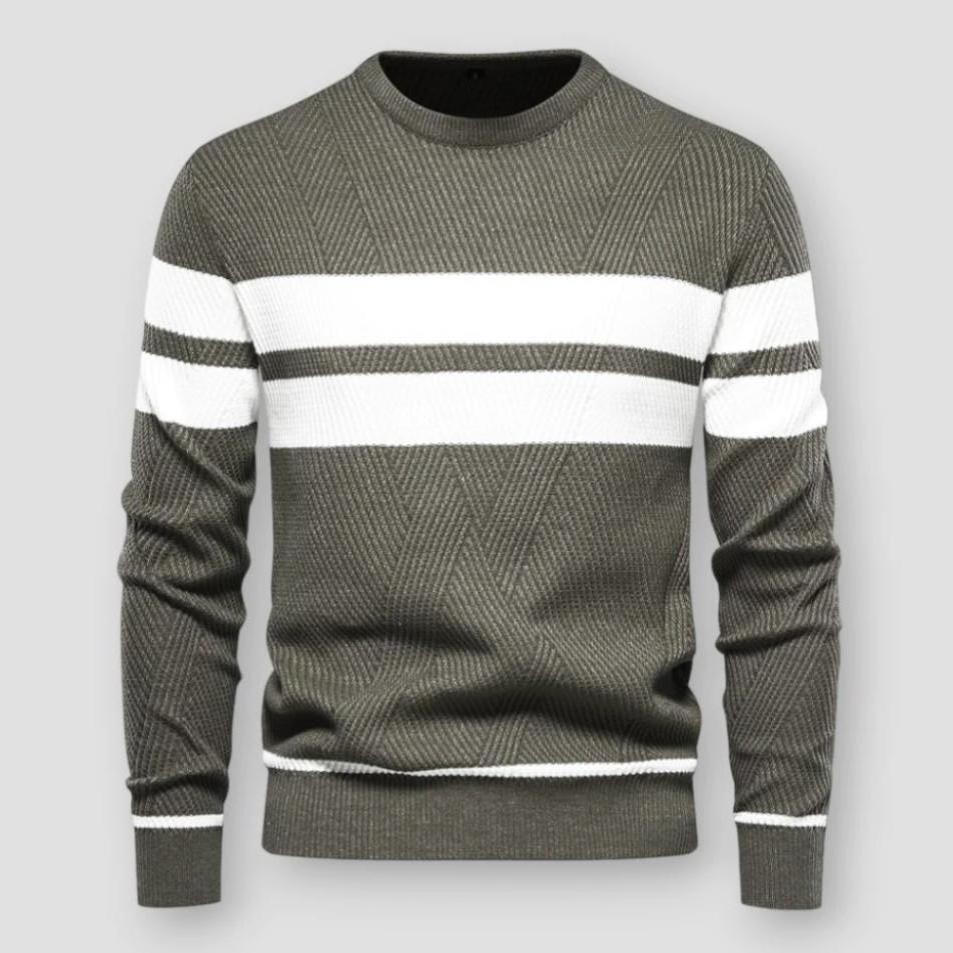 Saint Martin Birmingham Sweater - Men's Cozy Striped Edition