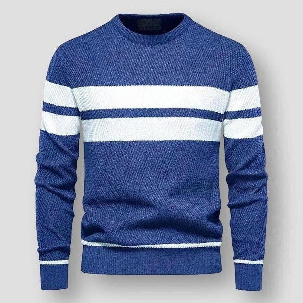 Saint Martin Birmingham Sweater - Men's Cozy Striped Edition