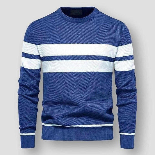 Saint Martin Birmingham Sweater - Men's Cozy Striped Edition