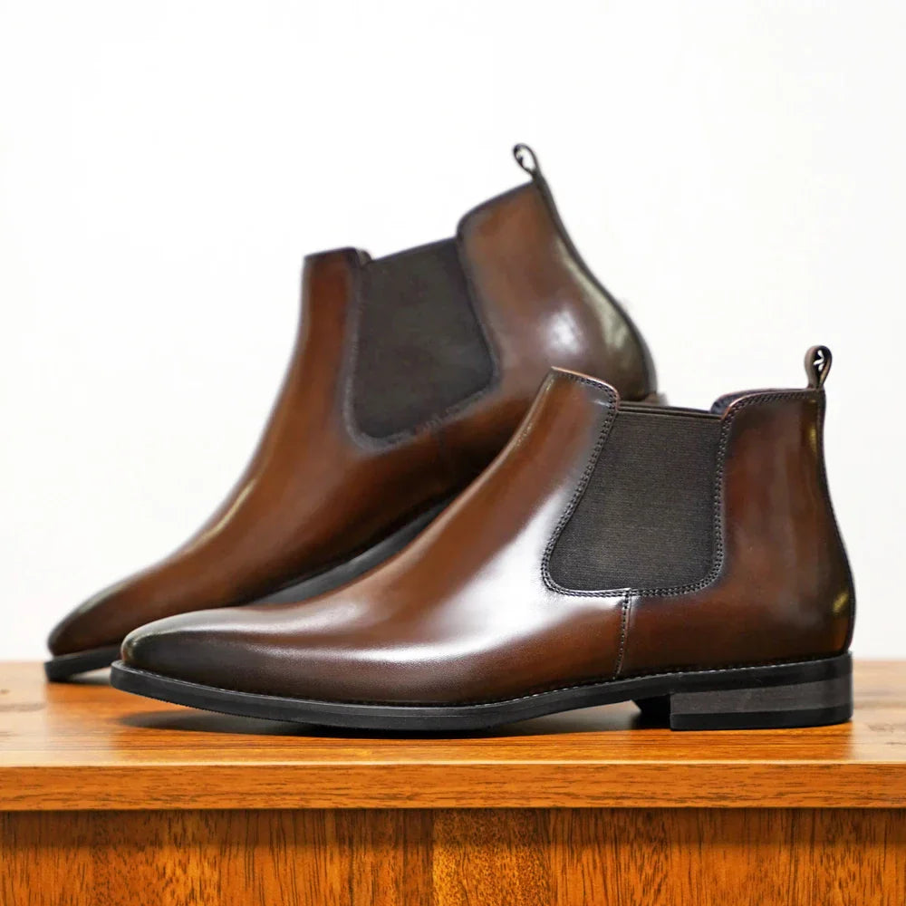 Leandro Bassano Genuine Genuine Chelsea Boots