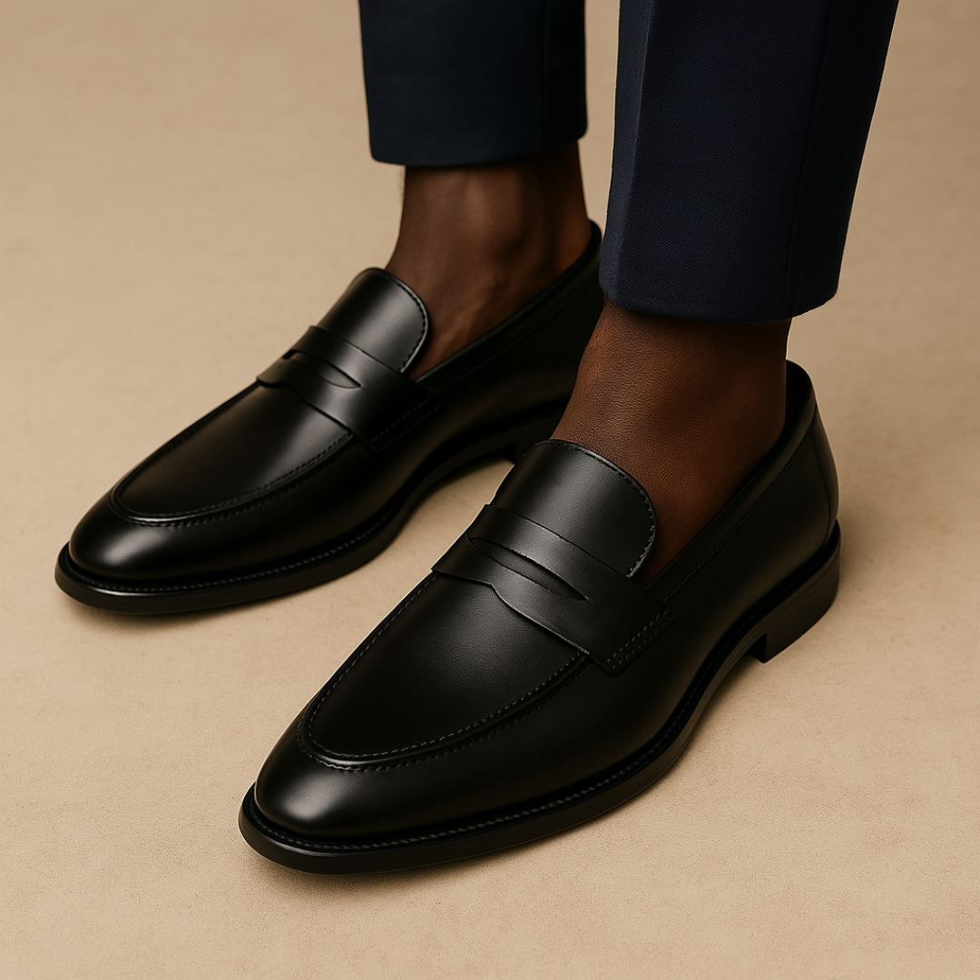 Urbain Everyday Leather Loafers Men Dress Shoes | Solorfit