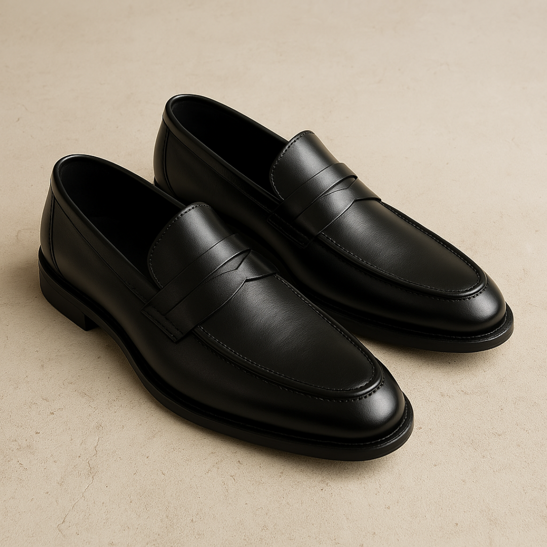 Urbain Everyday Leather Loafers Men Dress Shoes | Solorfit