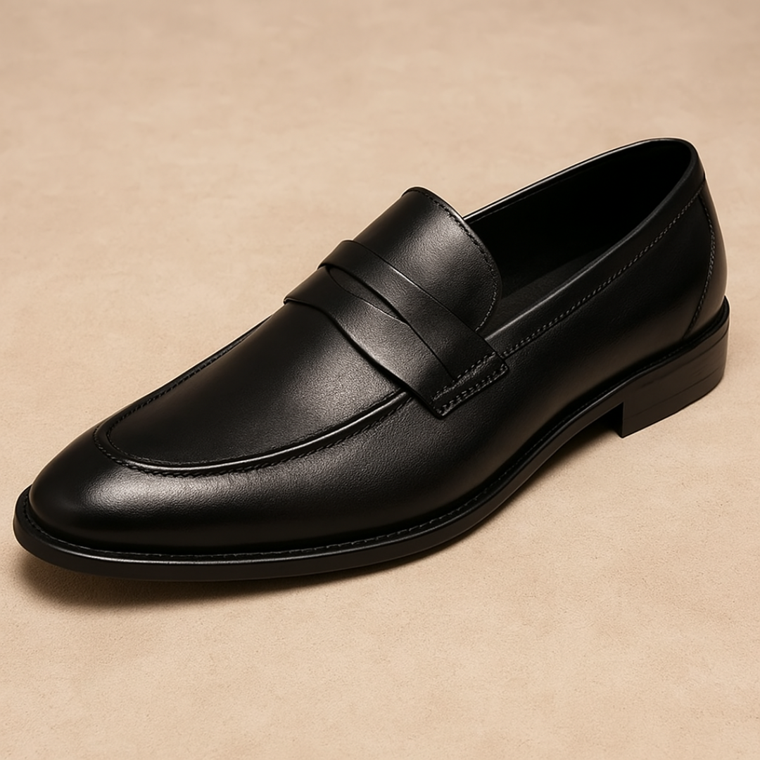 Urbain Everyday Leather Loafers Men Dress Shoes | Solorfit