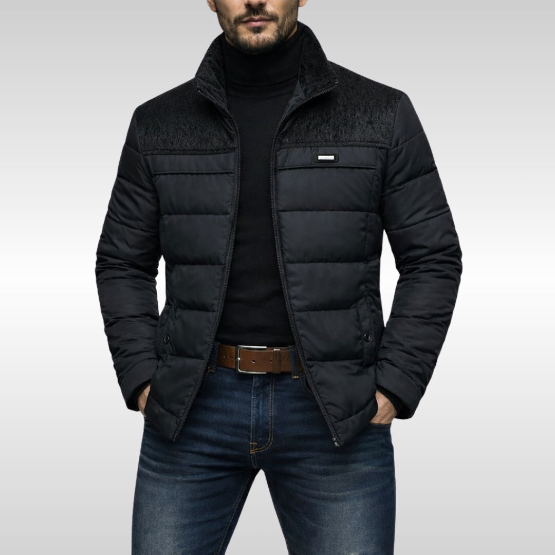 Victor Men's Insulated Jacket - Warm Weather-Resistant Winter Edition