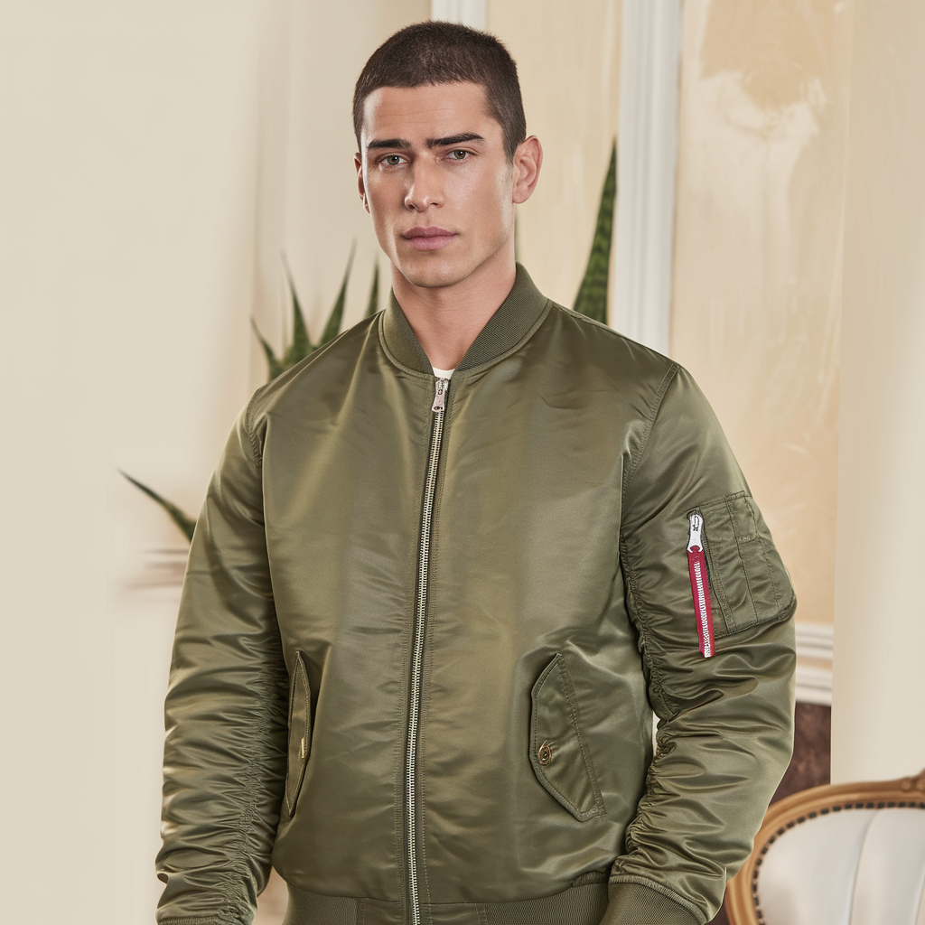 Logan | Pilot Bomber Jacket - Warm Autumn and Winter Flight Style Edition
