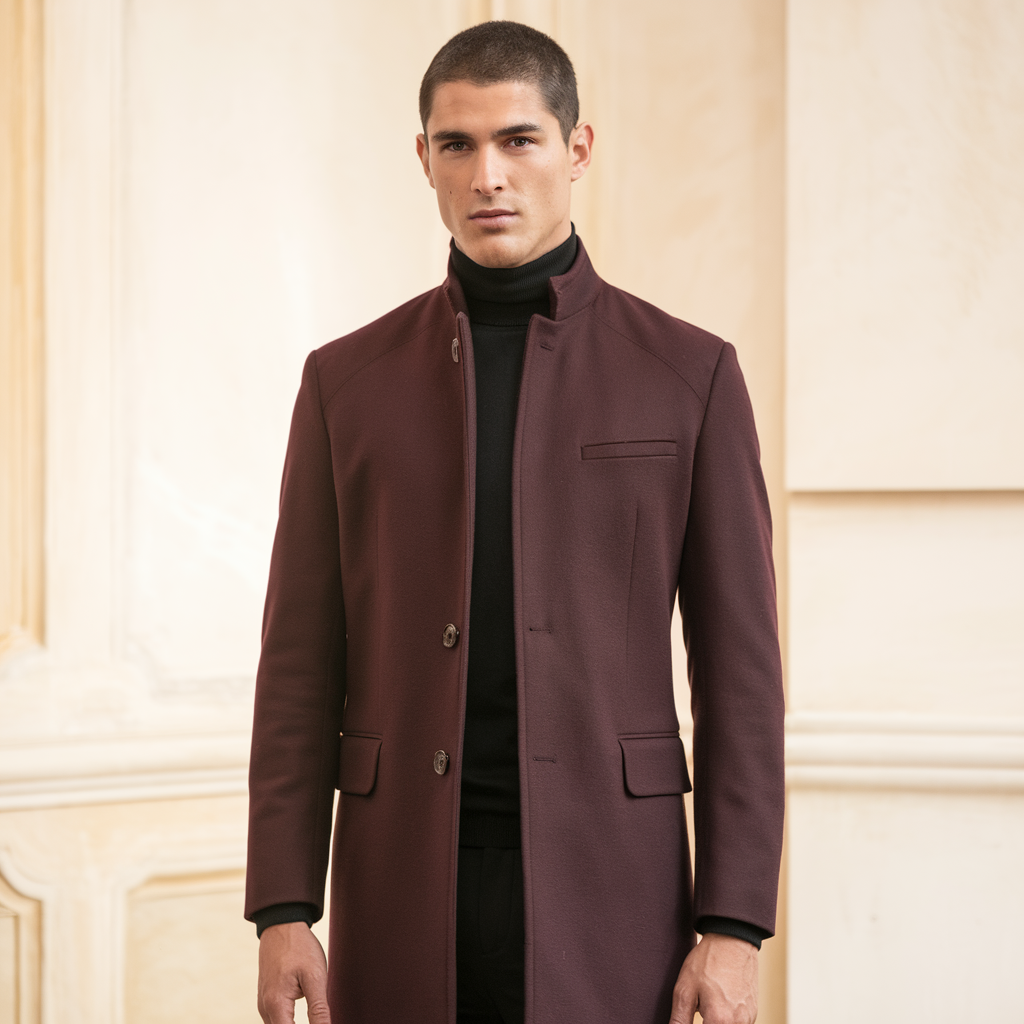 Cray | Long Stylish Coat - Heritage Overcoat for Formal and Casual Elegance