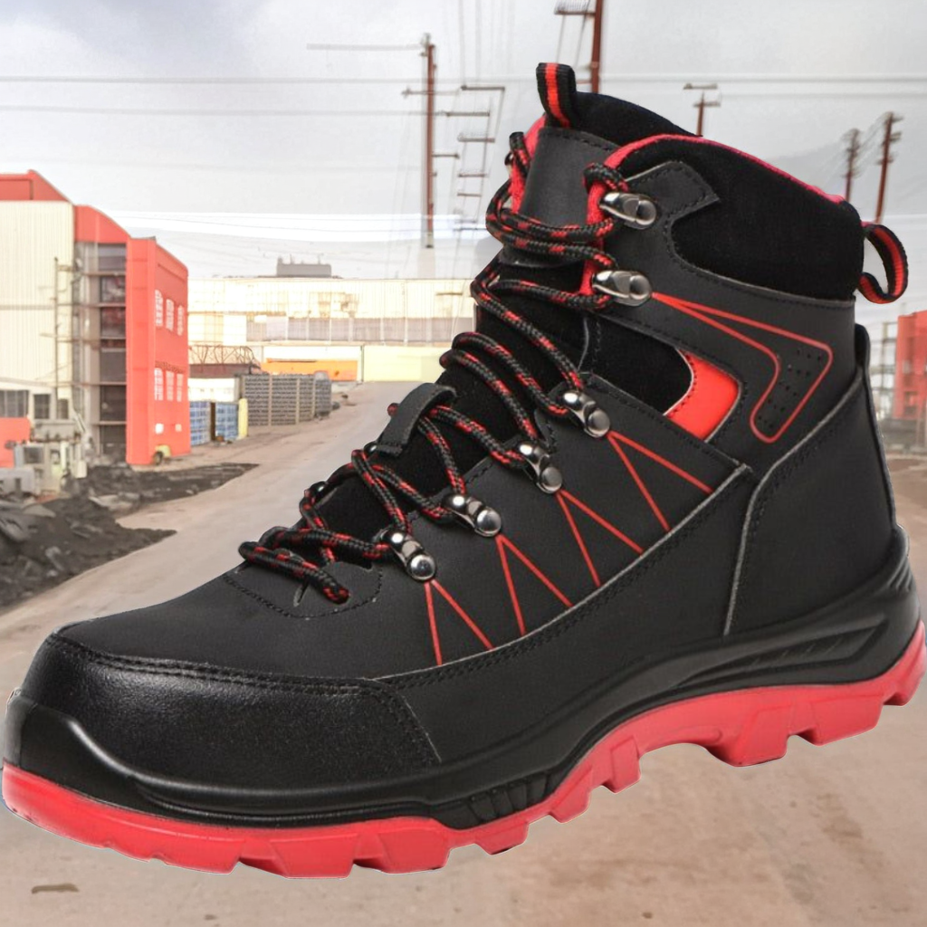 Tucson Waterproof Safety Boots - Men's Steel Toe Work Boots with Slip-Resistant Edition