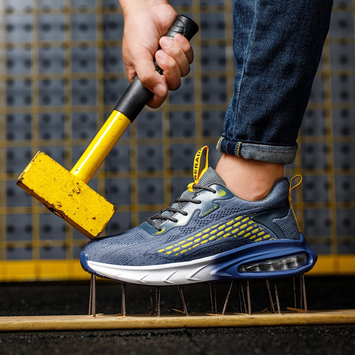 Ultralight Orthopedic Work Shoes - Sporty Look & Full Safety Protection Edition