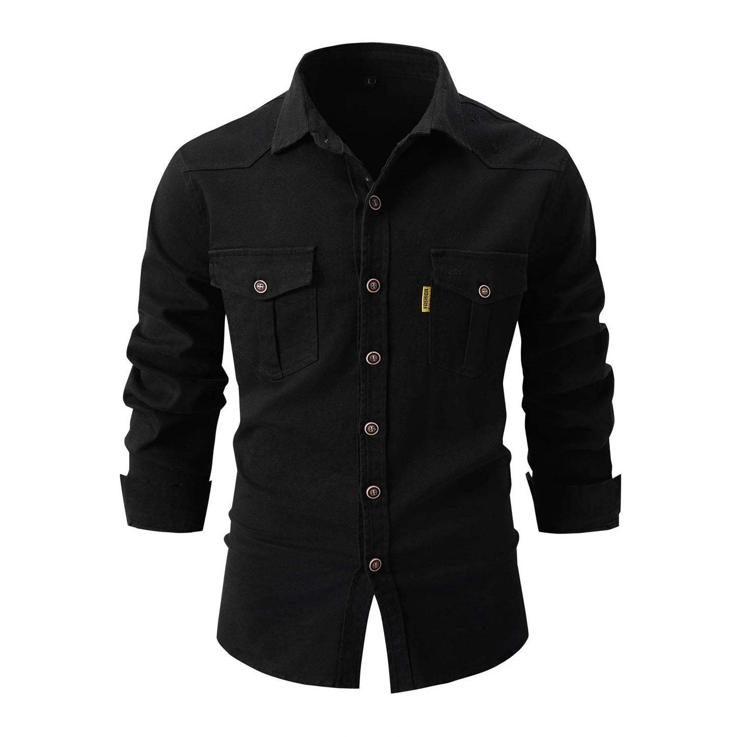 Premier Washed Organic Shirt - Men's Soft Casual Button-Up