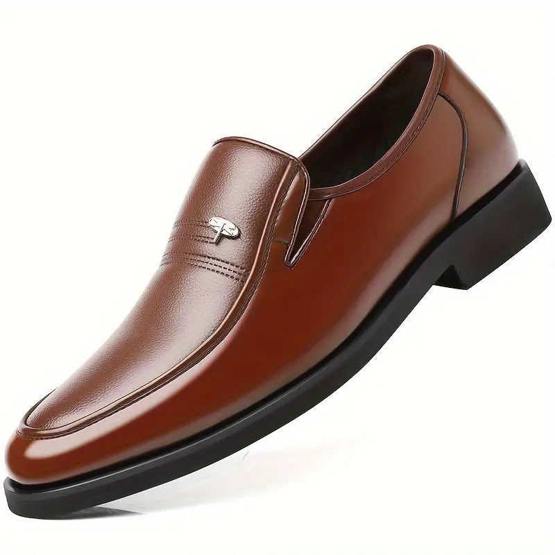 Men's Genuine Dress Shoe Loafers - Lightweight Breathable Slip-On Shoes
