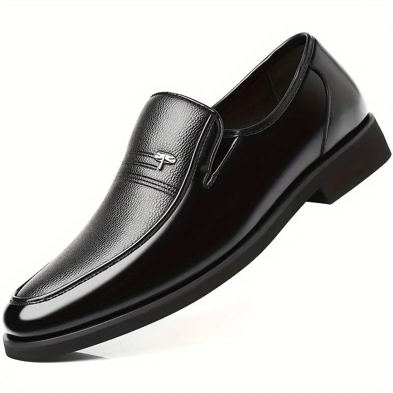 Men's Genuine Dress Shoe Loafers - Lightweight Breathable Slip-On Shoes