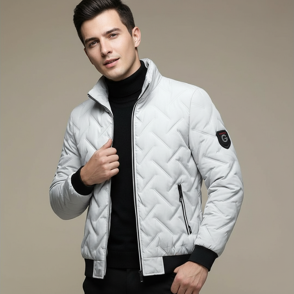 Vario Men's Jacket with Velvet Finish - Soft Touch Edition