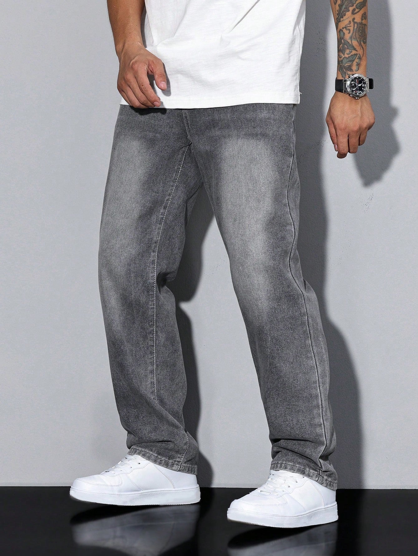 Everyday Men's Solid Color Jeans - Daan Everyday Denim