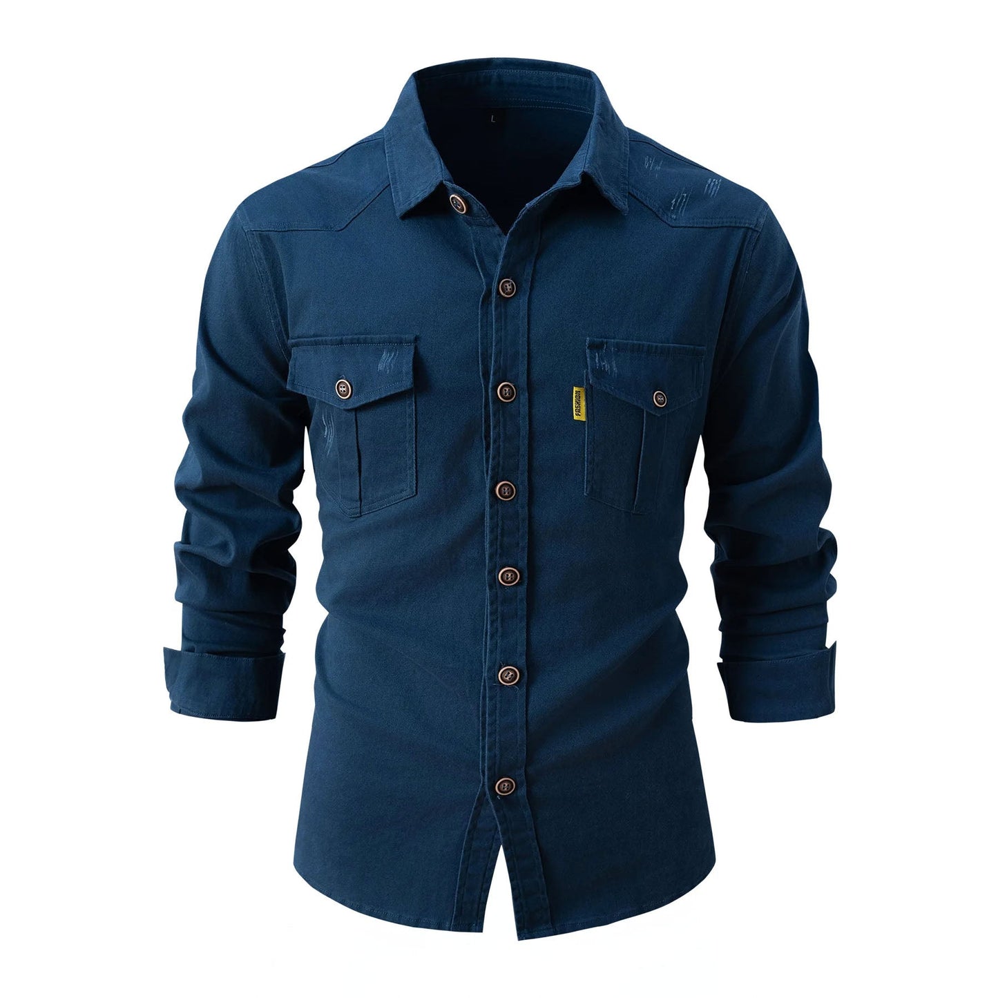 Premier Washed Organic Shirt - Men's Soft Casual Button-Up