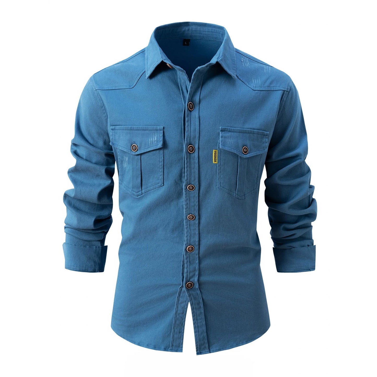 Premier Washed Organic Shirt - Men's Soft Casual Button-Up
