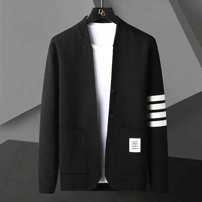 Donovan Men Comfortable Knitted Button Edition