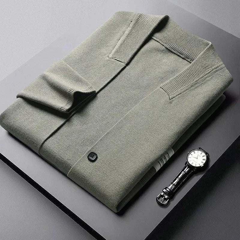 Donovan Men Comfortable Knitted Button Edition