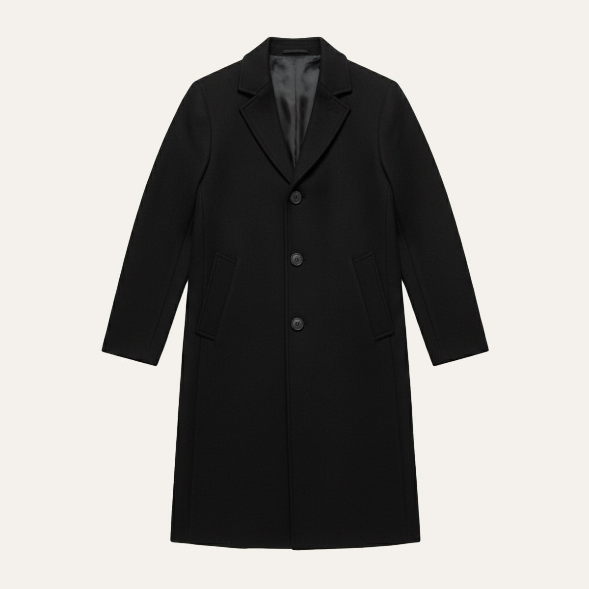 The Ridgeford Men's Heritage Wool Winter Long Overcoat