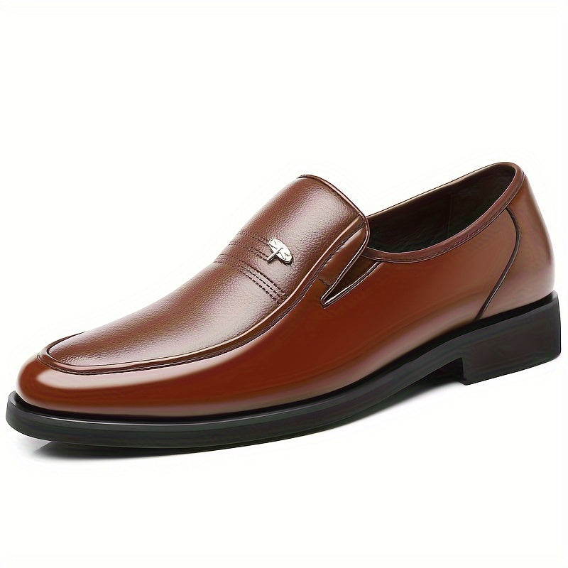 Men's Genuine Dress Shoe Loafers - Lightweight Breathable Slip-On Shoes