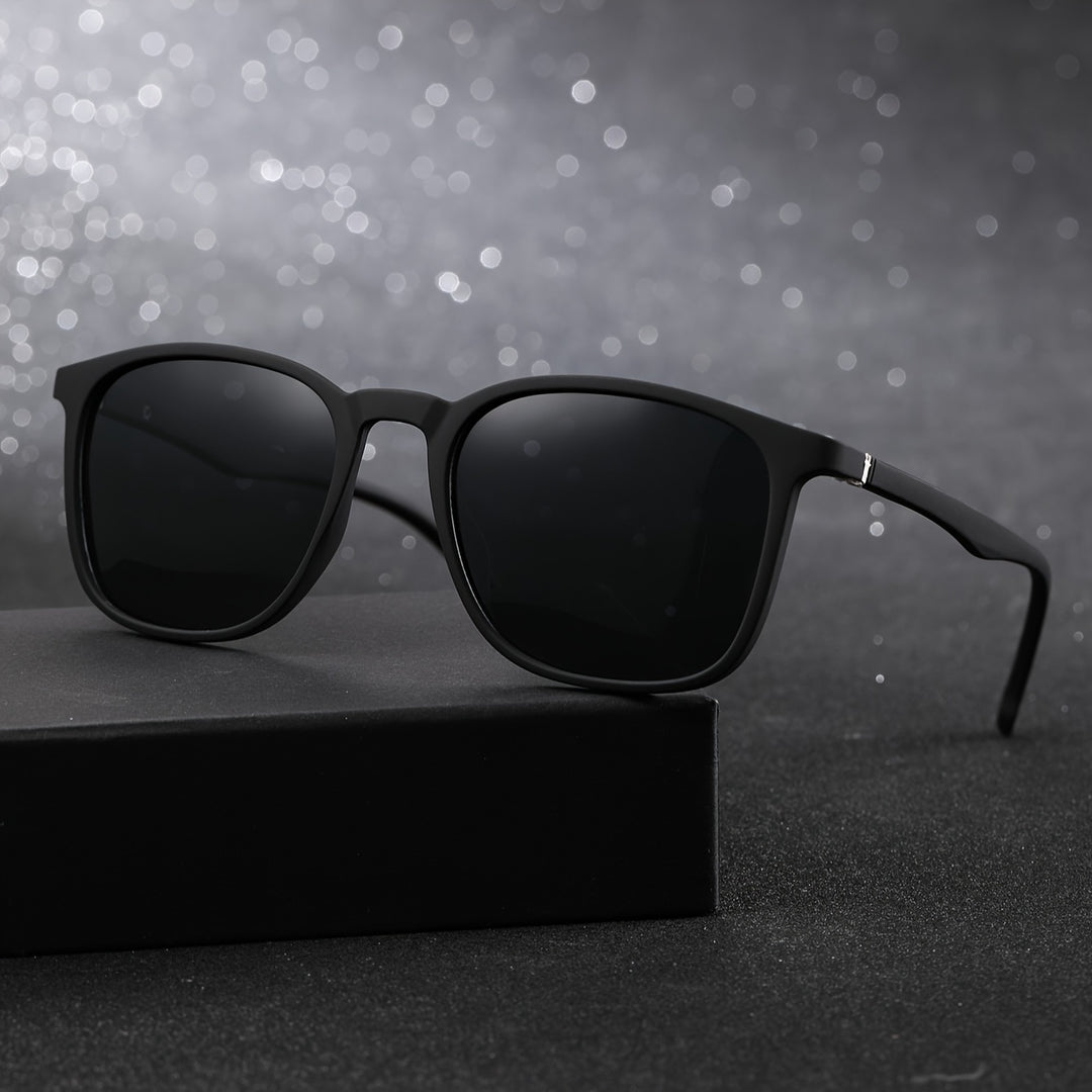 Heritage polarized sunglasses for men with refined design and UV protection