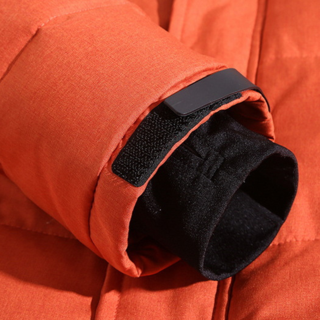 Nordfall Men's Parka Winter Jacket - Thick Fleece-Lined Waterproof & Windproof Edition