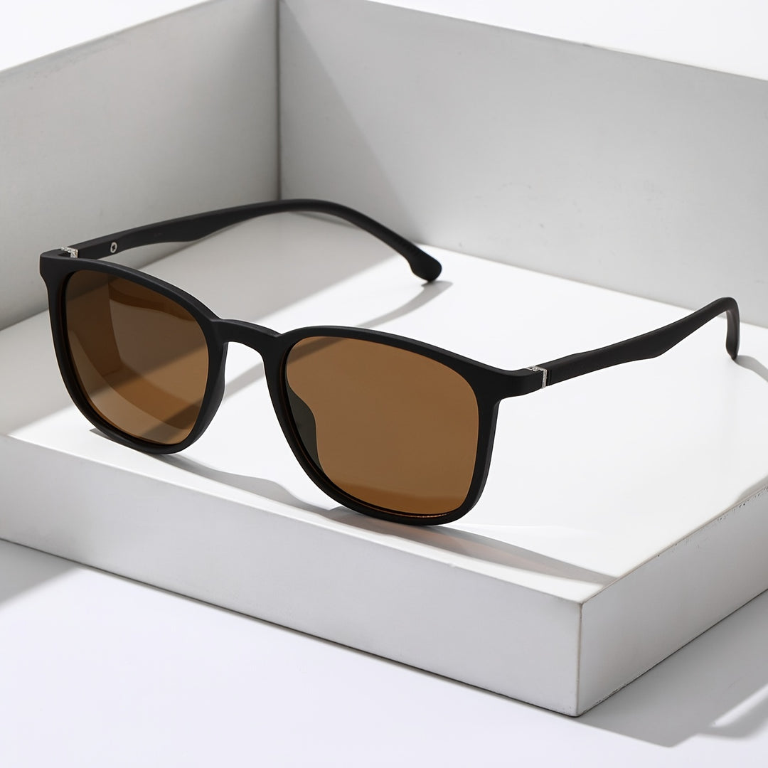 Heritage polarized sunglasses for men with refined design and UV protection