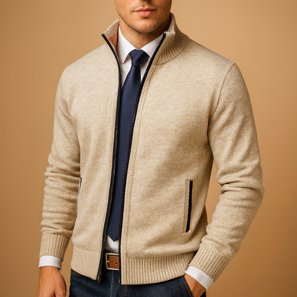 Men's Zip-Up Vest - Heritage and Versatile Layer | Timeless Everyday Comfort