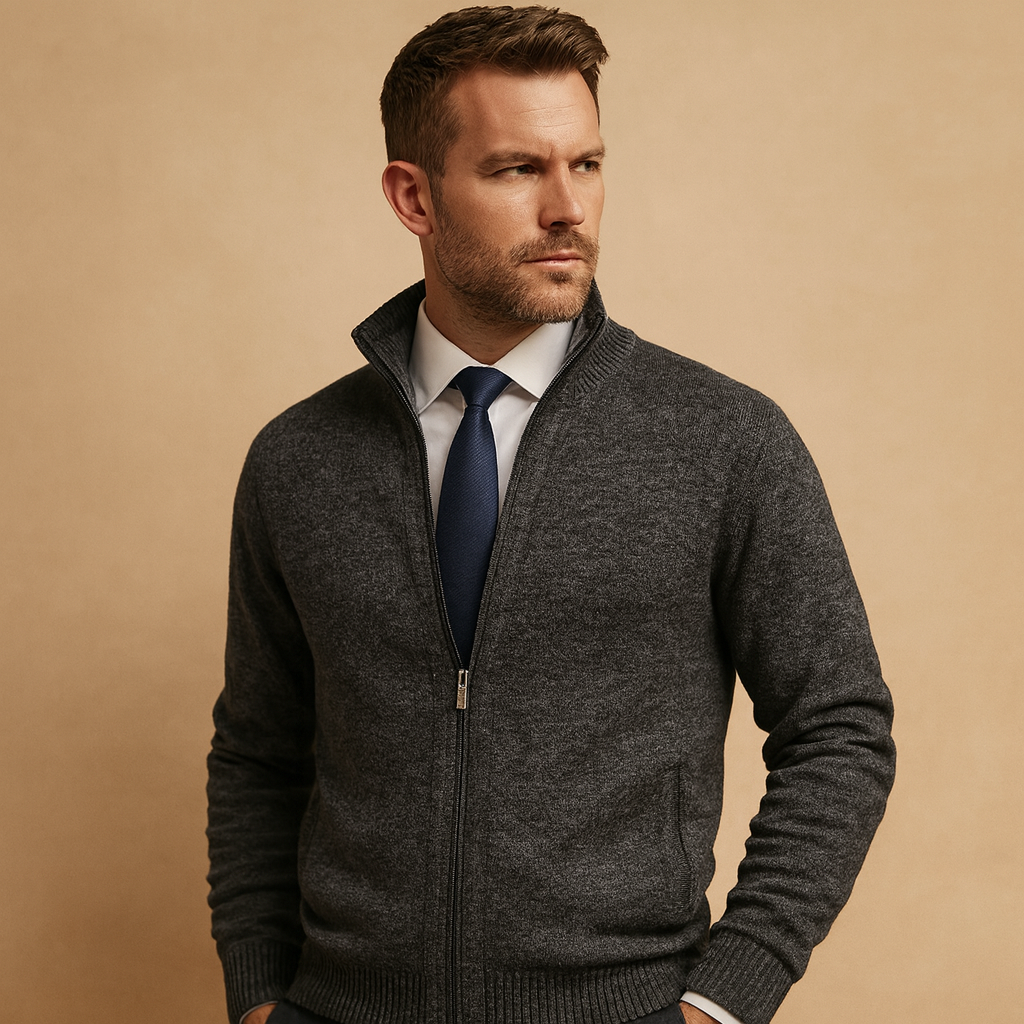 Men's Zip-Up Vest - Heritage and Versatile Layer | Timeless Everyday Comfort
