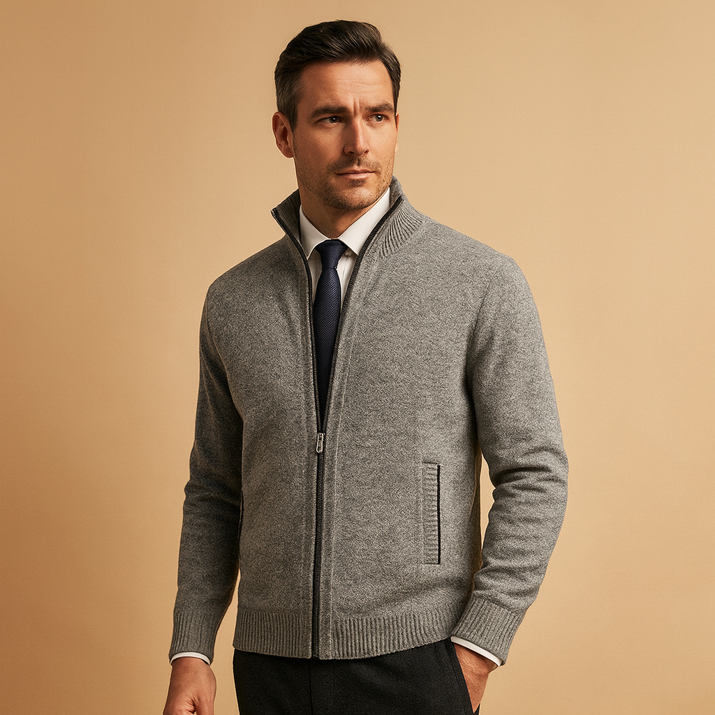 Men's Zip-Up Vest - Heritage and Versatile Layer | Timeless Everyday Comfort