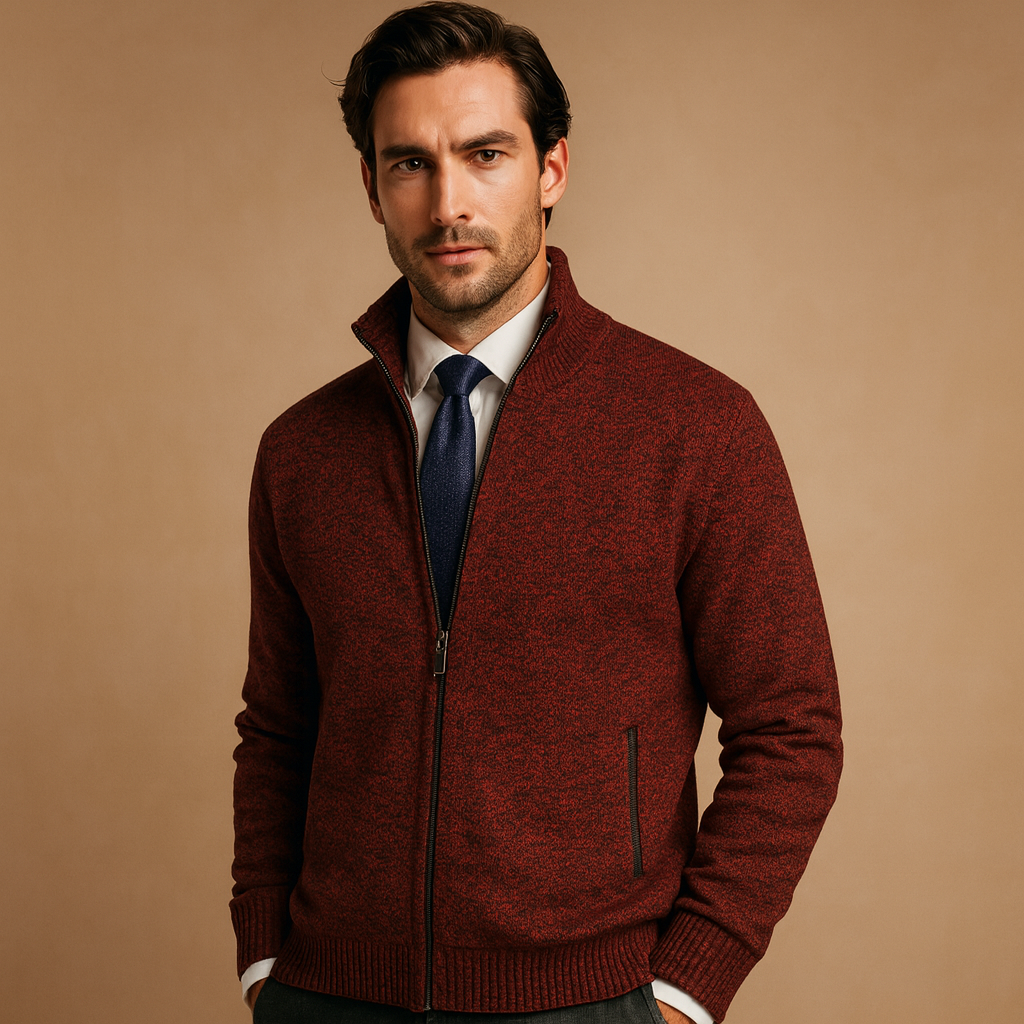 Men's Zip-Up Vest - Heritage and Versatile Layer | Timeless Everyday Comfort