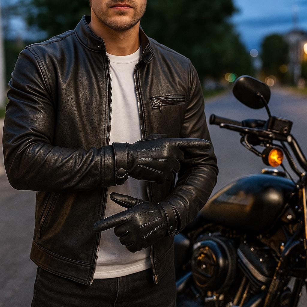 Men's Genuine Gloves - Classic Everyday Design