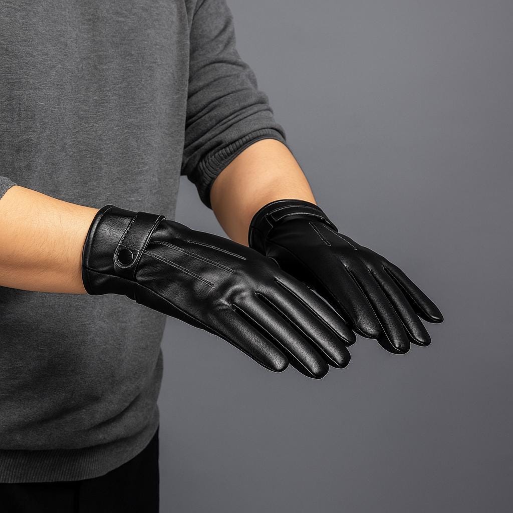 Men's Genuine Gloves - Classic Everyday Design