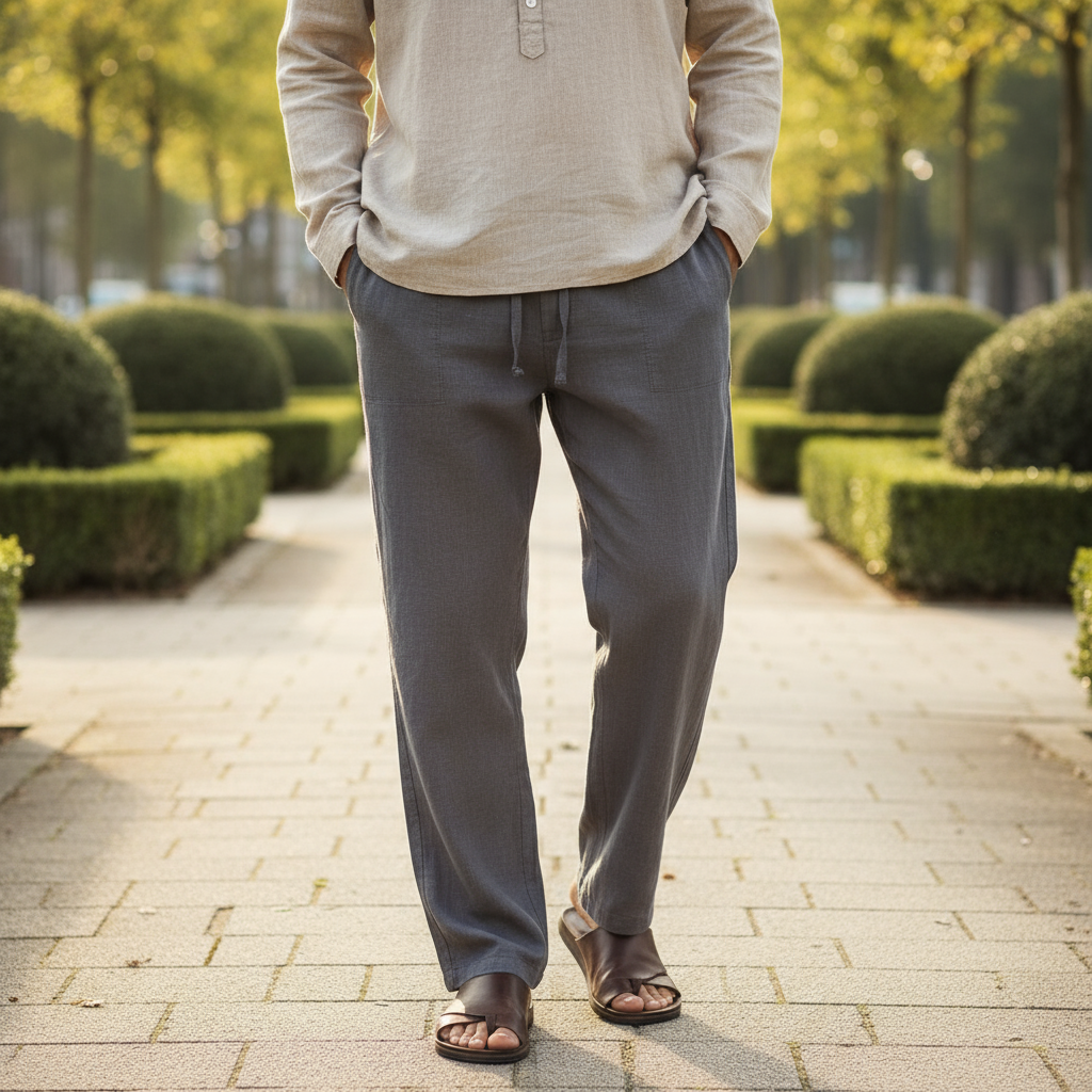 Vero Men's Breezy Trousers | Lightweight Breathable Pants