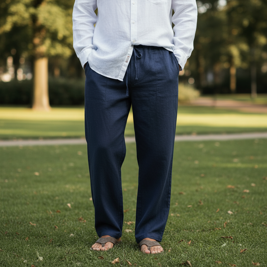 Vero Men's Breezy Trousers | Lightweight Breathable Pants