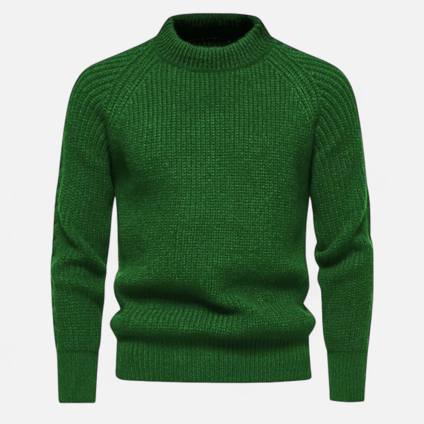 Men's Slim-Fit Sweater - Ribbed Knit Edition