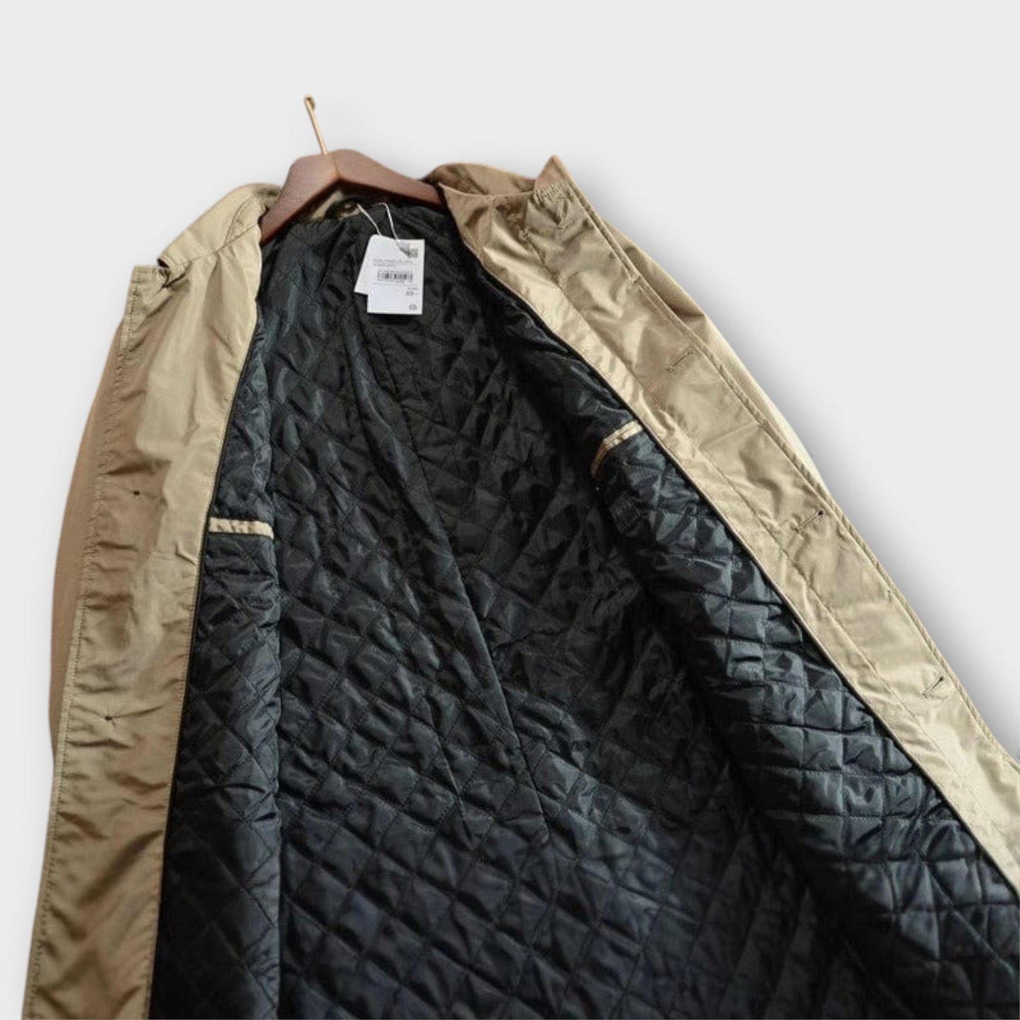 James Weatherproof Long Coat | Men's Insulated Button Jacket Edition