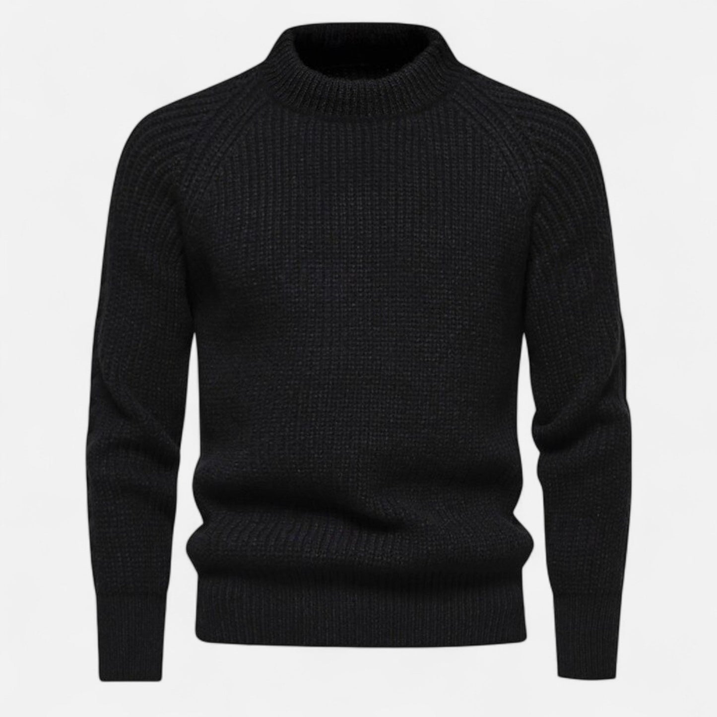Men's Slim-Fit Sweater - Ribbed Knit Edition